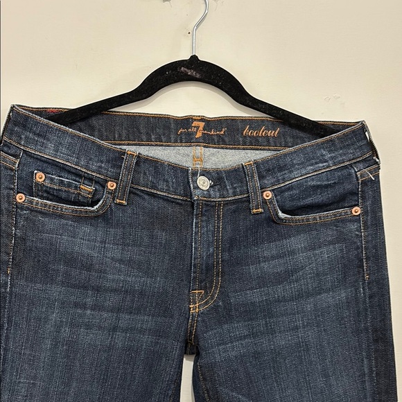 7 For All Mankind Dark Wash Jeans - Picture 2 of 4